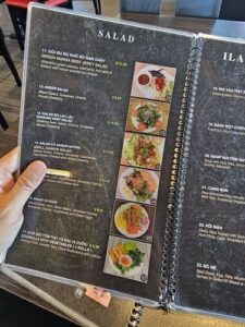 iLanet Coffee menu